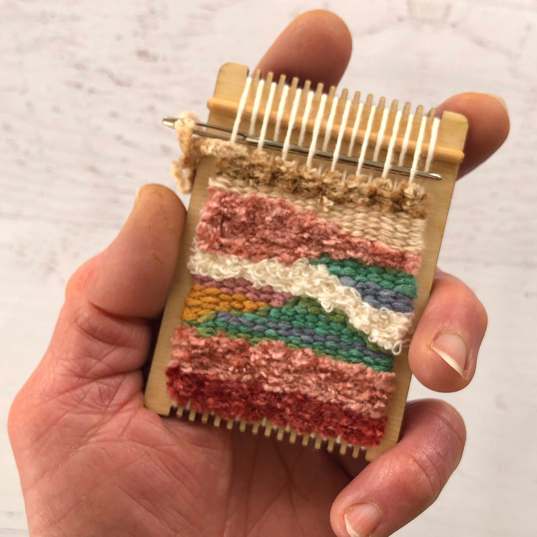 Learn to Weave on a Tiny Loom with Lucy Jennings